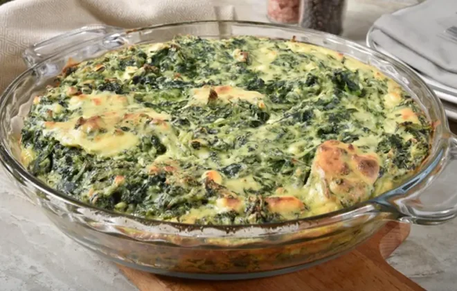 Crustless-Spinach-&-Boursin-Cheese-Quiche