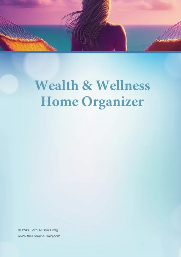 Wealth & Wellness Home Organizer